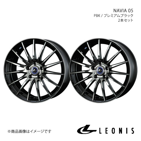 【16インチ 5H114.3 6.5J +40】アルミホイール2本セット アルファード 10系 FF LEONIS/NAVIA 05 BPB 0036259&times;2｜カー用品　車衛門