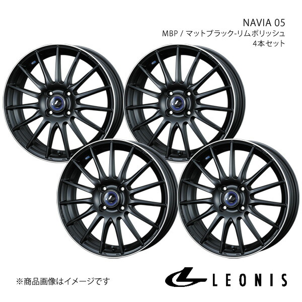 【15インチ 4H100 4.5J +45】アルミホイール4本セット ピクシスエポック LA350系 LEONIS/NAVIA 05 MBP 0036248｜カー用品　車衛門 45,071円