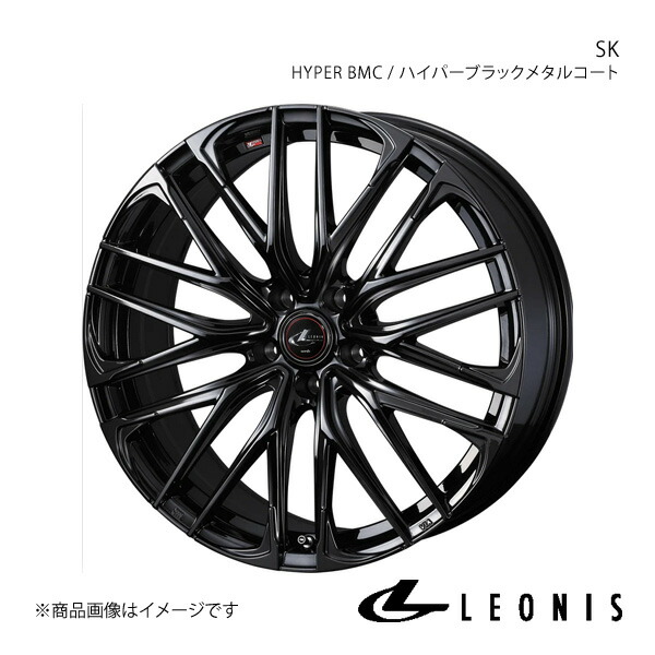 【16インチ 4H100 5.0J +45】アルミホイール1本 ワゴンR MH34S/MH44S LEONIS/SK BMCMC 0038303