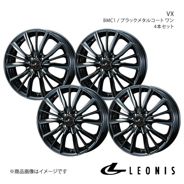 【16インチ 4H100 5.0J +45】アルミホイール4本セット MRワゴン MF33S LEONIS/VX BMC1 0039251