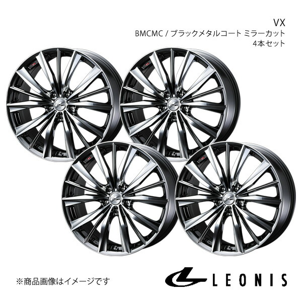 【18インチ 5H114.3 7.0J +47】アルミホイール4本セット CX-30 DM系 4WD LEONIS/VX BMCMC 0033275