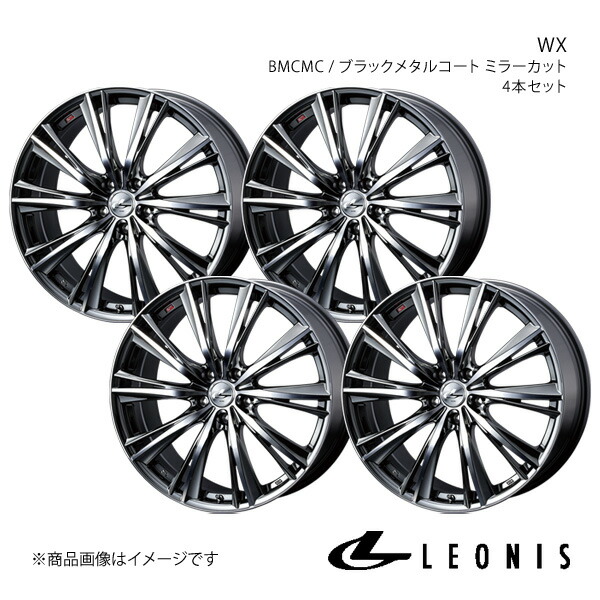 【18インチ 5H114.3 7.0J +47】アルミホイール4本セット エスクード YD21S/YE21S LEONIS/WX BMCMC 0033900
