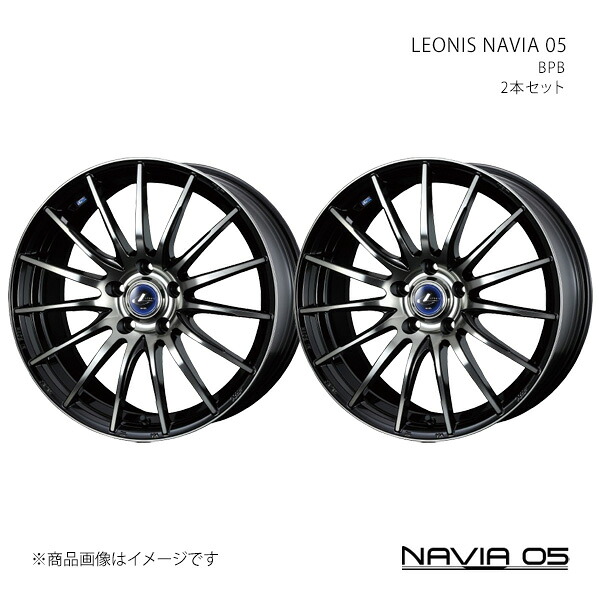 【16インチ 5H 114.3 6.5J +40】ホイール2本セット LEONIS レオニス BPB 0036259×2|カー用品 車衛門