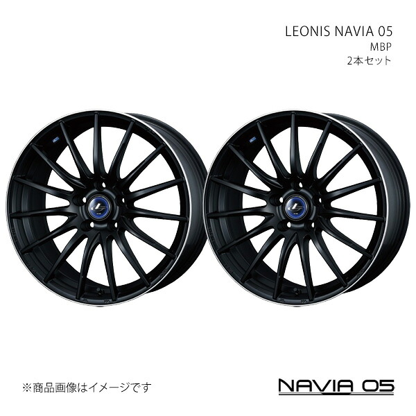 【17インチ 5H 114.3 6.5J +53】ホイール2本セット LEONIS レオニス MBP 0036266×2