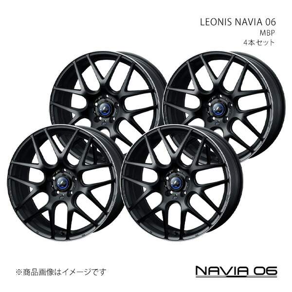 【7インチ 100H47 J5 +φ54】ホイール MBP プリウス 50系 LEONIS 18 0037621×4