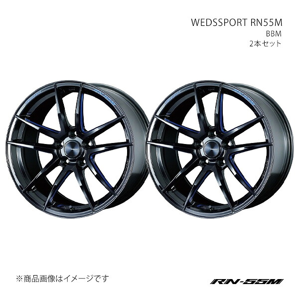 【18インチ 5H 114.3 10.0J +18】ホイール2本セット WEDSSPORT ウェッズスポーツ BBM 0072973×2|カー用品 車衛門