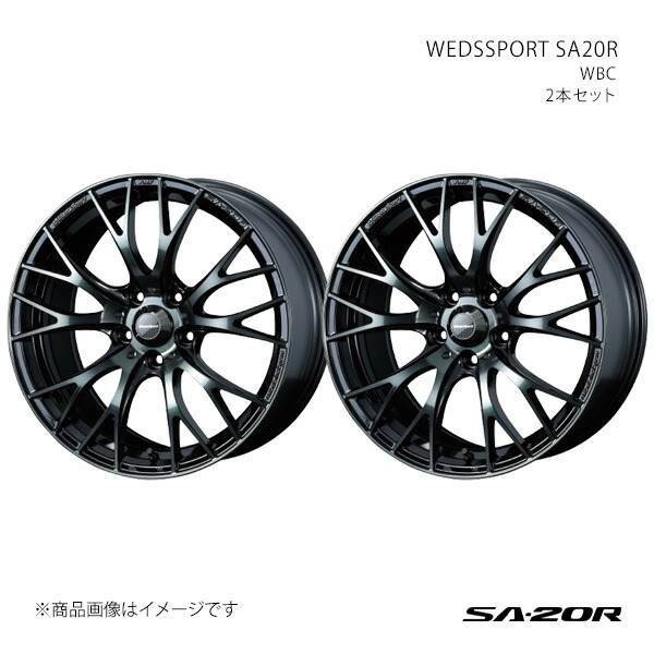 【16インチ 5H 114.3 7.0J +52】ホイール2本セット WEDSSPORT ウェッズスポーツ WBC 0072724×2