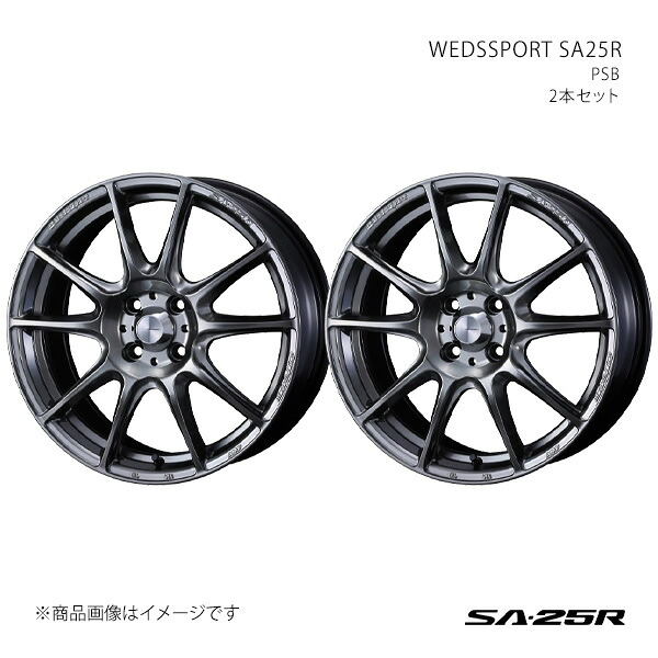 【16インチ 4H 100 6.5J +50】ホイール2本セット WEDSSPORT ウェッズスポーツ PSB 0073694×2