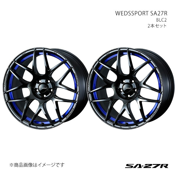 【17インチ 4H 100 6.5J +42】ホイール2本セット WEDSSPORT ウェッズスポーツ BLC2 0074226×2|カー用品 車衛門