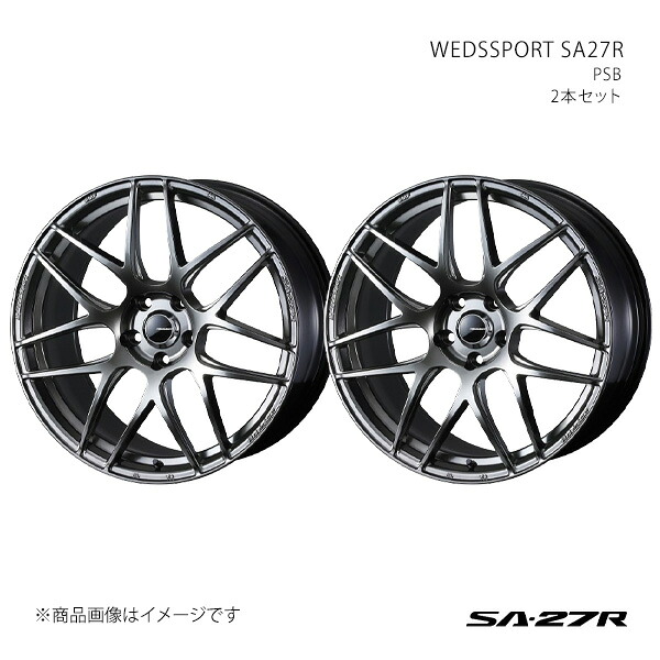 【19インチ 5H 114.3 9.5J +38】ホイール2本セット WEDSSPORT ウェッズスポーツ PSB 0074475&times;2｜カー用品　車衛門 49,450円