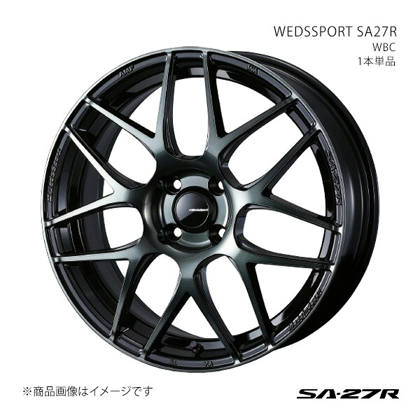 【17インチ 4H 100 6.5J +42】ホイール1本単品 WEDSSPORT ウェッズスポーツ WBC 0074163