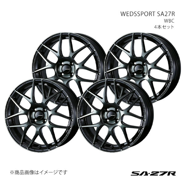 【15インチ 4H 100 6.0J +48】ホイール4本セット WEDSSPORT ウェッズスポーツ WBC 0074159×4