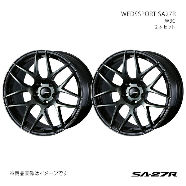 【17インチ 5H 100 6.5J +42】ホイール2本セット WEDSSPORT ウェッズスポーツ WBC 0074165×2|カー用品 車衛門