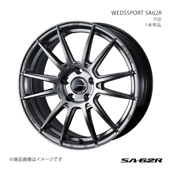 【15インチ 4H 100 6.0J +38】ホイール1本単品 WEDSSPORT ウェッズスポーツ PSB 0041798