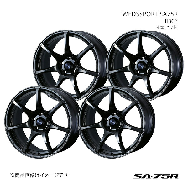 【15インチ 4H 100 5.0J +45】ホイール4本セット WEDSSPORT ウェッズスポーツ HBC2 0074014&times;4｜カー用品　車衛門