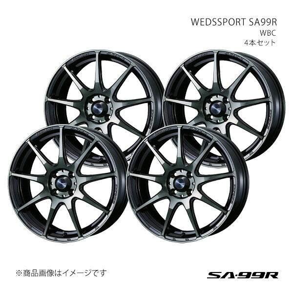 【15インチ 4H 100 6.0J +48】ホイール4本セット WEDSSPORT ウェッズスポーツ WBC 0073864×4