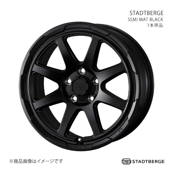 【17インチ 5H 114.3 7.0J +38】ホイール1本単品 WEDS ADVENTURE ウェッズ アドベンチャー SEMI MAT BLACK 0041481