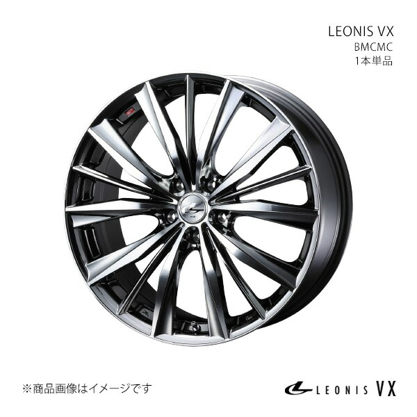 【7インチ 114.3H42 J5 +φ66】ホイール BMCMC フーガ Y50/4WD LEONIS 17 0033260