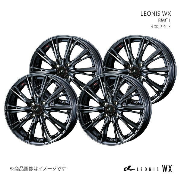 【15インチ 4H 100 4.5J +45】ホイール4本セット LEONIS レオニス BMC1 0039262×4|カー用品 車衛門