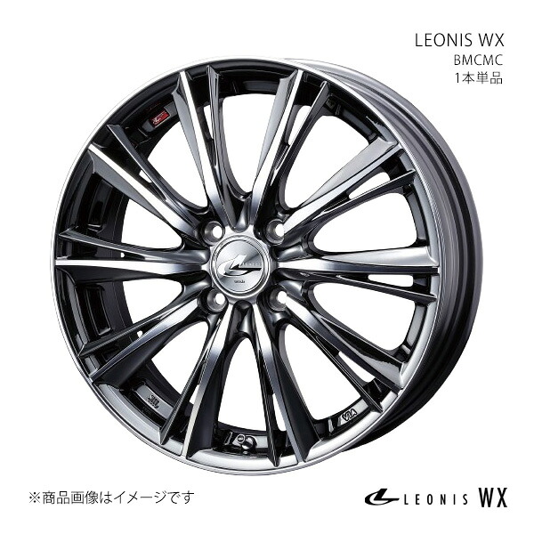 【16インチ 4H 100 5.0J +45】ホイール1本単品 LEONIS レオニス BMCMC 0033871｜カー用品　車衛門