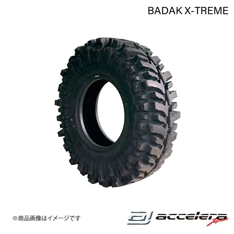 ACCELERA/アクセレラ 35×10.50-15 LT 120N BADAK X-TREME オフロードタイヤ 1本 タイヤ単品
