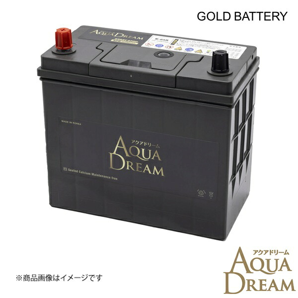 AQUA DREAM/アクアドリーム GB-N-65R 国産車用 アイドリングストップ車対応バッテリー GOLD BATTERY メンテナンスフリー 1個 AD-GB-N-65R 4549277016254