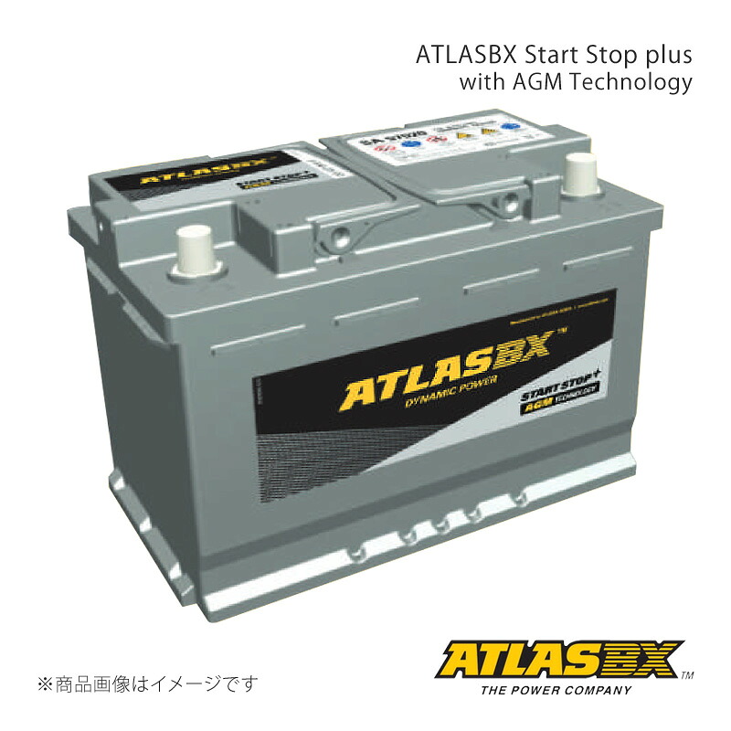 ATLASBX アトラスBX 輸入車バッテリー ハイブリッド車補機用 AGM Technology Gr.NoL3 JAN:8808240002264 品番:AT-SA57020｜車高調　カー用品専門店　車楽院 19,629円