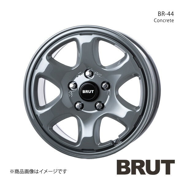 BRUT ブルート BR-44 WRANGLER ラングラー JK アルミホイール1本【17&times;7.5J 5-127 +40 コンクリート】TRISTAR トライスター｜車高調　カー用品専門店　車楽院