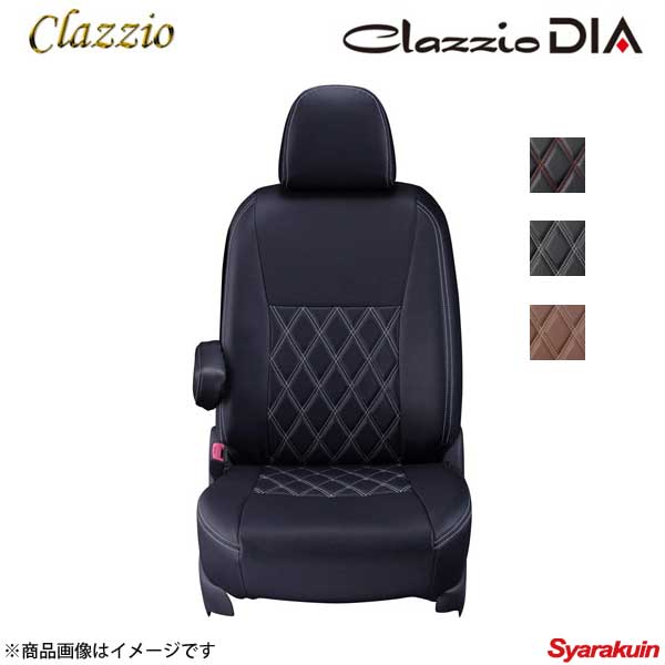 Clazzio/クラッツィオ クラッツィオ ダイヤ ES-6034 ブラック×ホワイトステッチ エブリイ DA17V