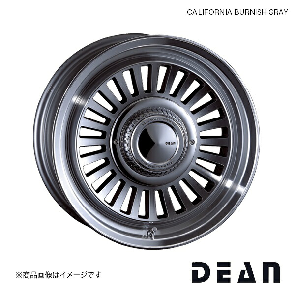 ディーン カリフォルニア 16インチ 5穴 5H 150 7.0J -5 70 ランクル 後期 ホイール 4本 バーニッシュグレー CALIFORNIA DEAN
