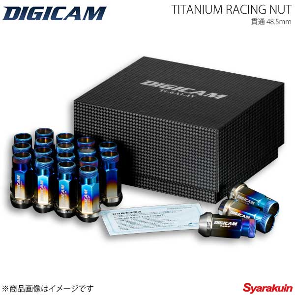 楽天市場】DIGICAM デジキャン チタンレーシングナット 貫通タイプ M12