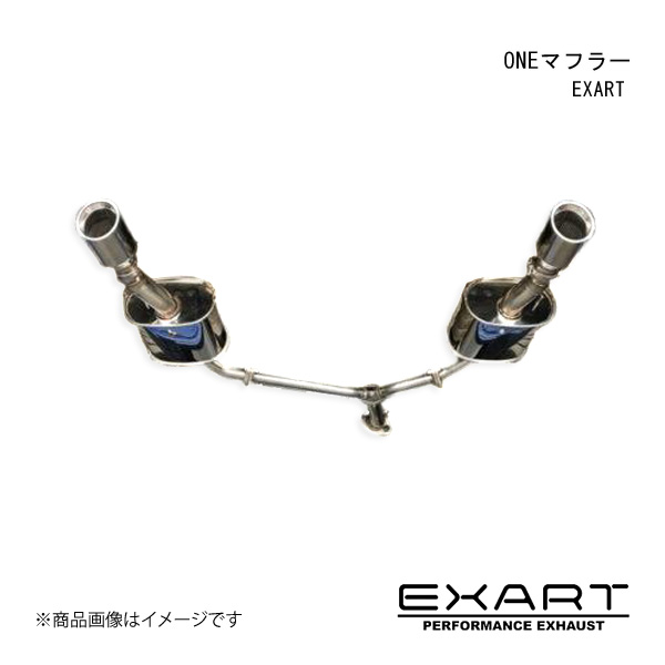 EXART/エクスアート ONEマフラー クラウン (S21#型) DBA-ARS210 8AR-FTS EA02-TY105-S