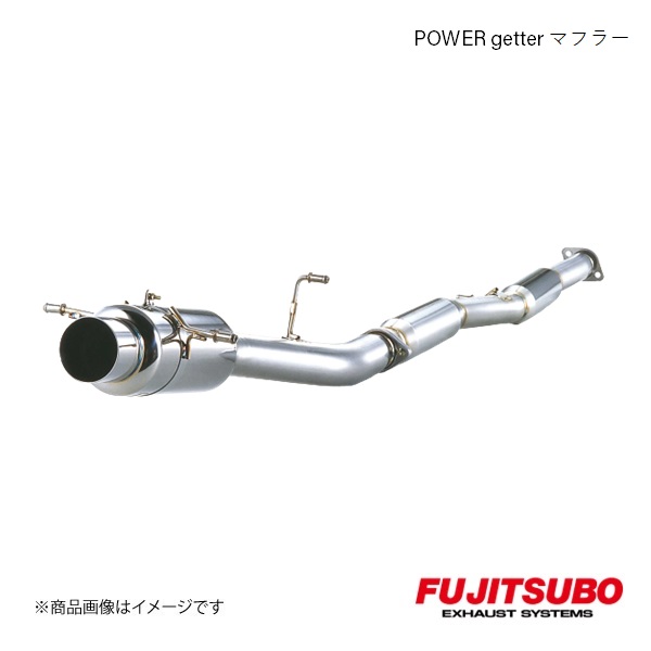 FUJITSUBO/フジツボ マフラー POWER Getter typeRS インプレッサ WRX STi 06マイナー後 アプライドモデルG GH-GDB 2006.6～2007.6 100-63051
