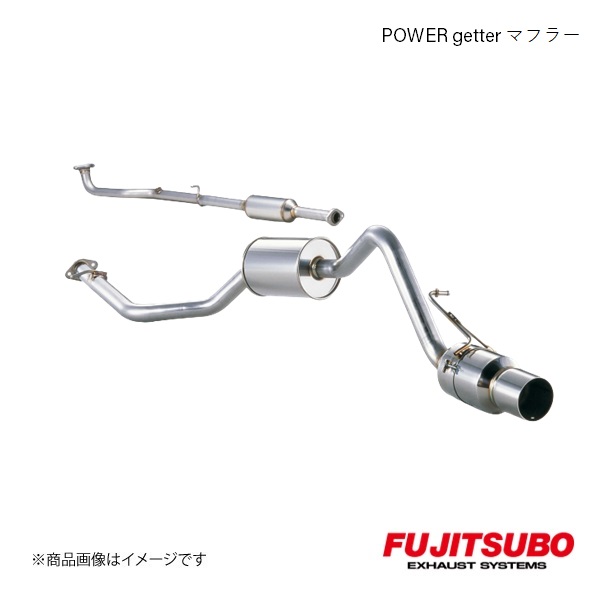FUJITSUBO/フジツボ マフラー POWER Getter bB 1.3 2WD マイナー後 DBA-QNC20 2008.10～2010.3 150-21622 56,265円