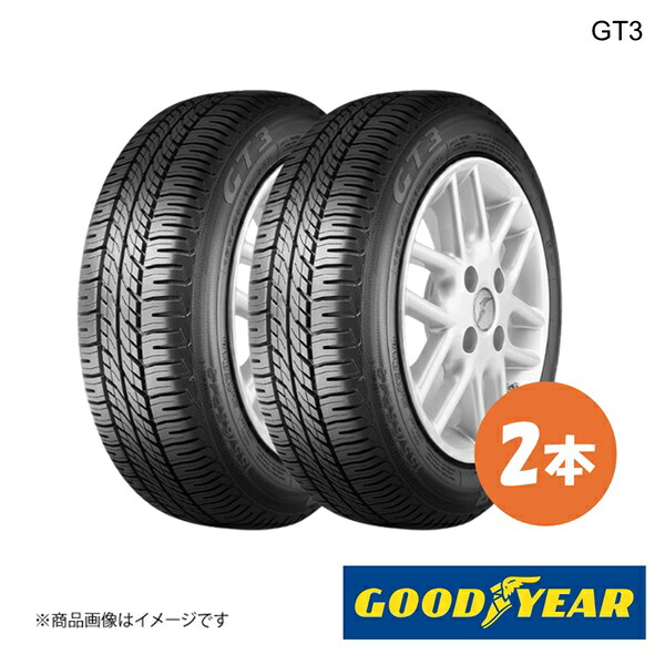 GOODYEAR グッドイヤー 新車装着タイヤ GT3 トヨタ プレミオ/ アリオン/ プリウス 185/65R15 88S 前後共通 2本 5501203&times;2｜車高調　カー用品専門店　車楽院