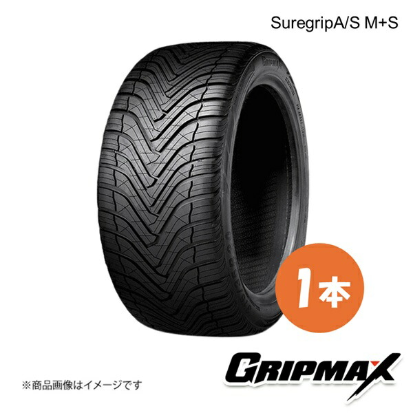 GRIPMAX グリップマックス オールシーズン SuregripA/S M+S タイヤ 1本 245/40R18 97W XL ブラックサイドウォール