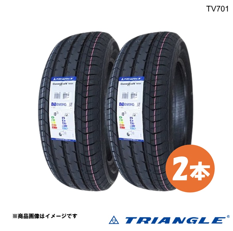 TRIANGLE トライアングル ConneX VAN TV701 サマータイヤ 215/60R17C 109/107T 2本 2026年製造 夏タイヤ 安い 激安 タイヤ 送料無料｜車高調　カー用品専門店　車楽院 18,727円