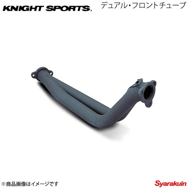 KNIGHT SPORTS ナイトスポーツ デュアル・フロントチューブ スチール / ステンレス(ステンレス) RX-7 FC3S ALL