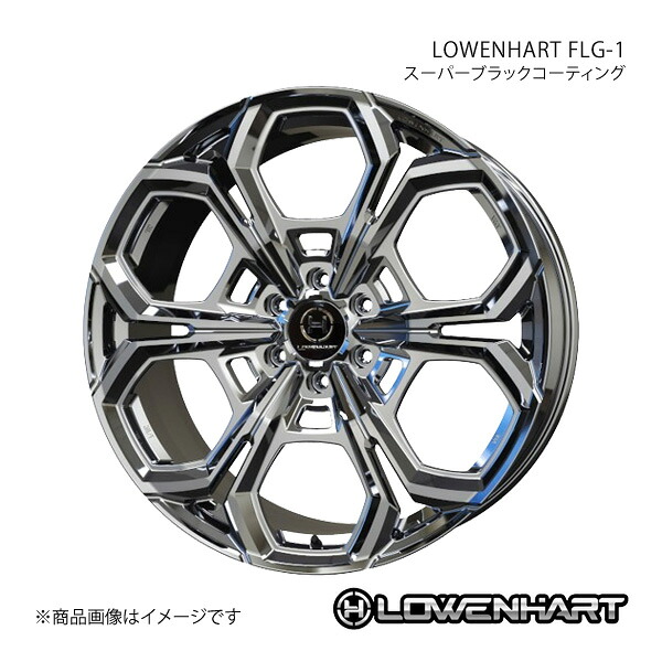 LOWENHART FLG-1 アルミホイール1本 LX VJA310W(2022/1～)【24×10.0J 6-139.7 +50 スーパーブラックコーティング】 共豊 93,910円