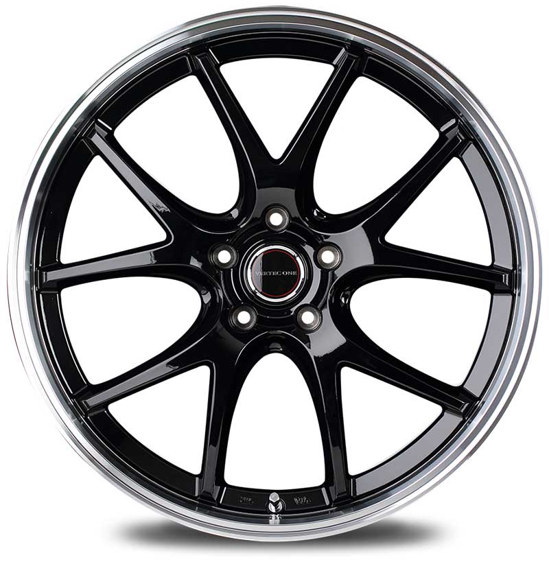レビュー高評価の商品！VERTEC ONE EXE5 シボレー・MW ME34 アルミホイール 1本 車用品・バイク用品 