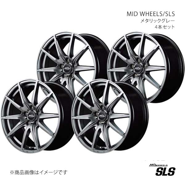 MID WHEELS/SLS プリウス 60系 アルミホイール4本セット【17×6.5J 5-114.3 INSET40 MGR】V998765573400A00×4