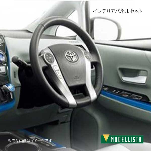 MODELLISTA モデリスタ インテリアパネルセット 7人乗り プラネットブルー プリウスα ZVW41W/ZVW40W S「Lセレクション」/GR-SPORT除く D2551-34310