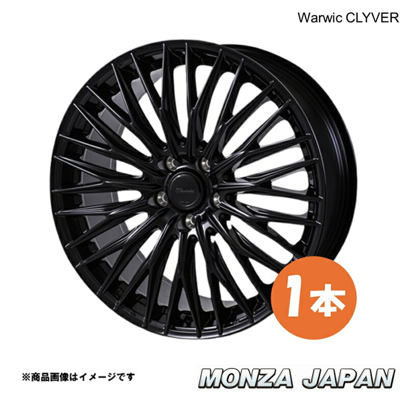 MONZA JAPAN Warwic CLYVER フォレスター SK系 アルミホイール 1本【19×8.0J 5-114.3 INSET42 GBK】ワーウィック クライヴァー RV-25