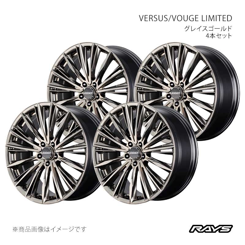 RAYS レイズ ベルサス ヴォウジェリミテッド アルミホイール4本セット【18×7J 5-114.3 INSET42 GG】12318704295GG×4 104,734円