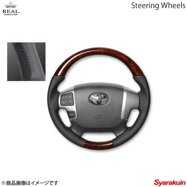 REAL レアル ステアリング TOYOTA トヨタ レジアスエース 200系 ユーロ