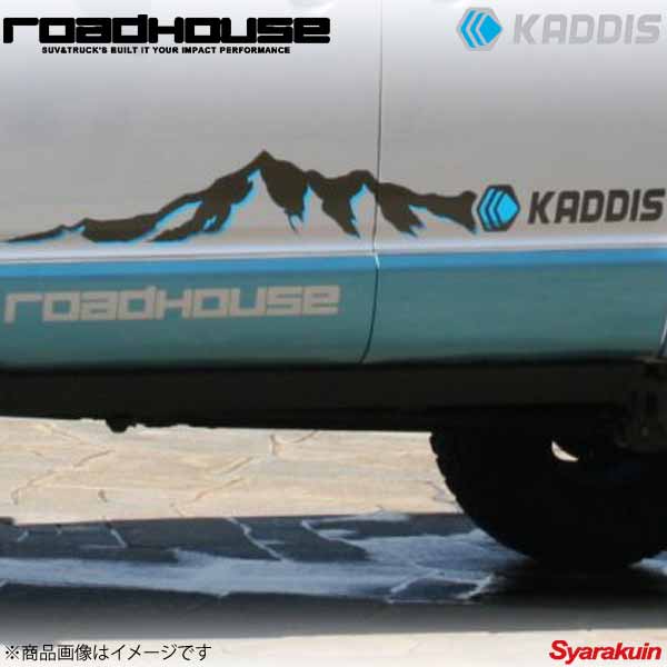 Road House ロードハウス サイドデカール 1600 ガンメタ ブルー 左右1台分セット Kaddis カディス Kd Et 最大91 オフ