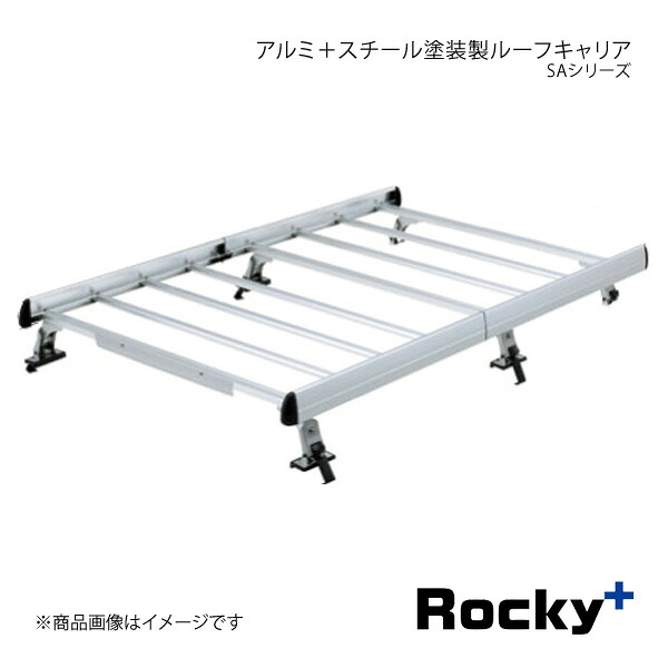Rocky+ ロッキープラス SAシリーズ アルミ+スチール塗装製ルーフキャリア ランサーカーゴ Y12系 SA-31|車高調 カー用品専門店 車楽院