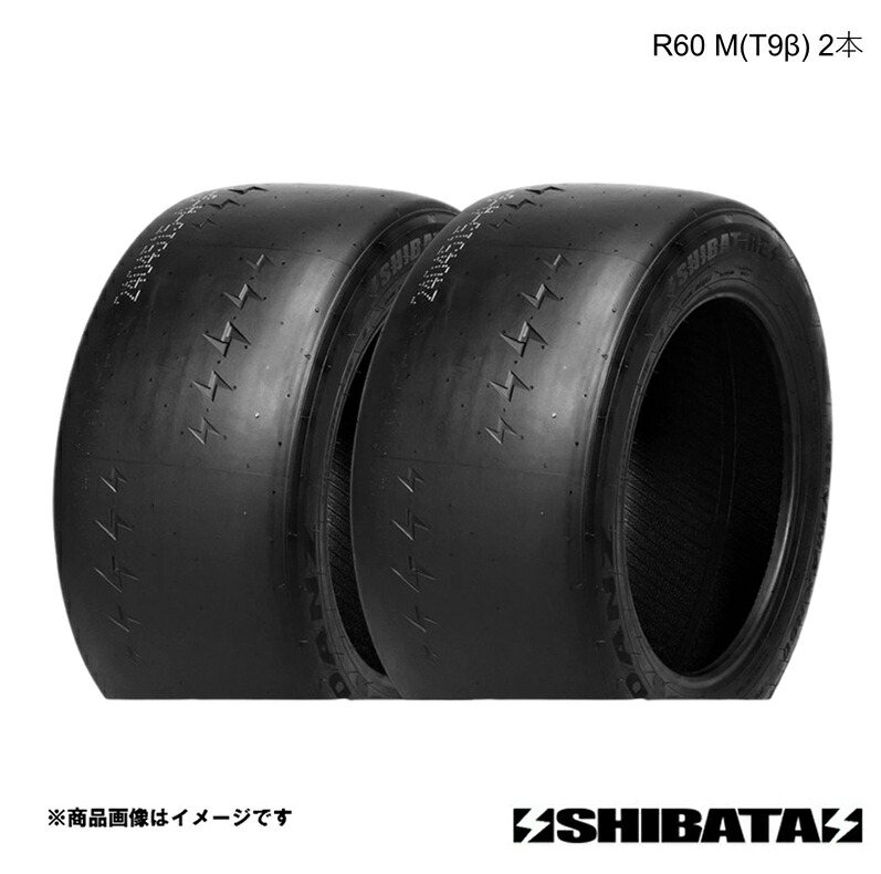 SHIBATIRE シバタイヤ R60 240/45R15 M(T9β) タイヤ単品 2本セット R1791×2