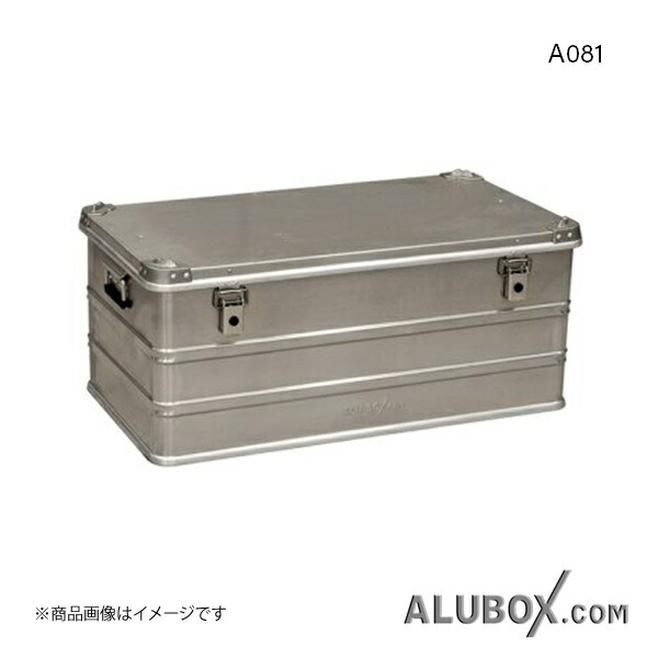 ALUBOX アルボックス席 軽銀製容れもの ボックス席 軽銀容れもの アルコン 物の具容れもの 物の具箱 軽銀 81L A081 aluminum