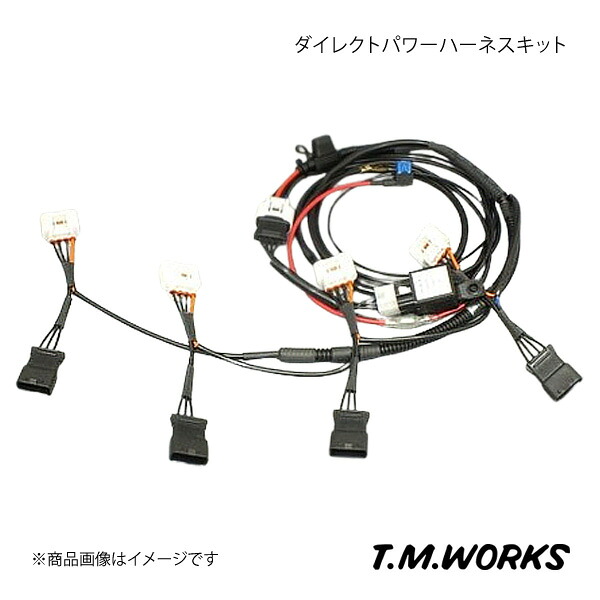 T.M.WORKS ティーエムワークス ダイレクトパワーハーネスキット クラウン JZX171 01'8～03'12 品番:DP1015